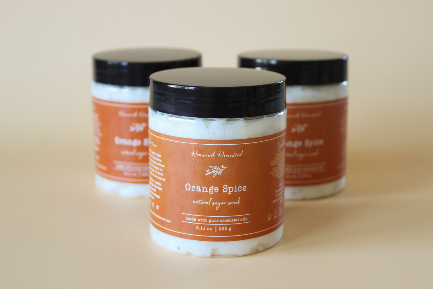 Orange Spice Sugar Scrub