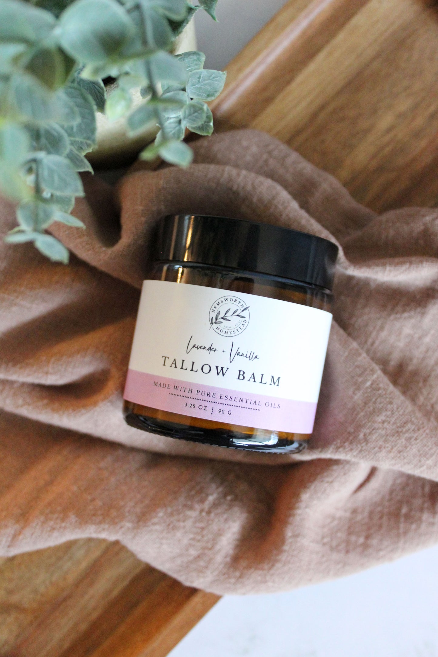 Lavender + Vanilla Tallow Balm