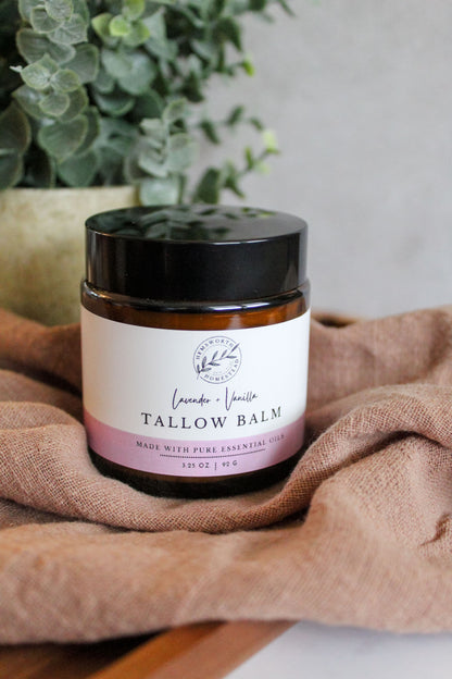 Lavender + Vanilla Tallow Balm