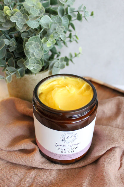 Lavender + Vanilla Tallow Balm