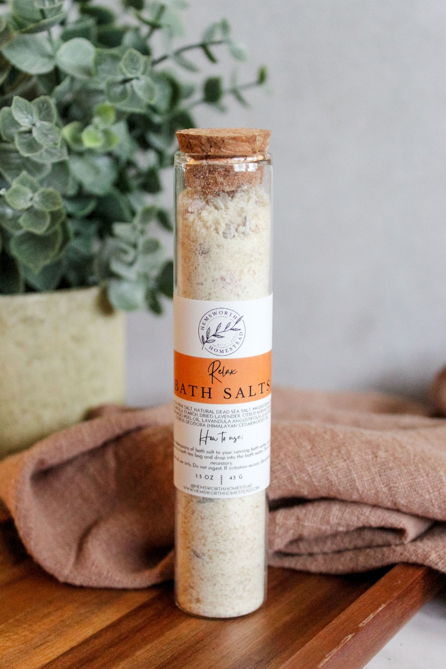 Relax Bath Salts | New + Improved Formula!