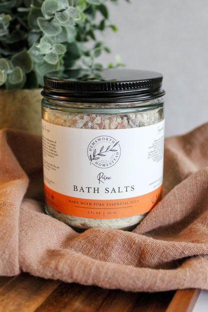 Relax Bath Salts | New + Improved Formula!