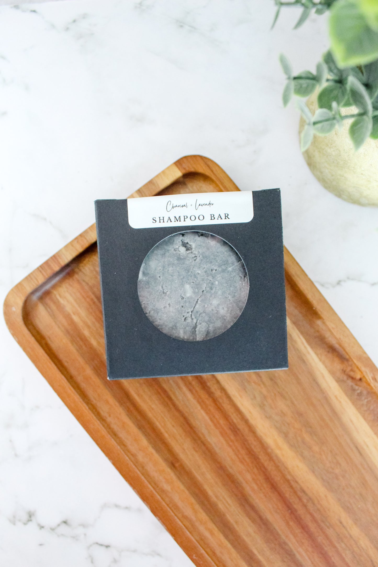 Charcoal + Lavender Shampoo Bar | Clarifying