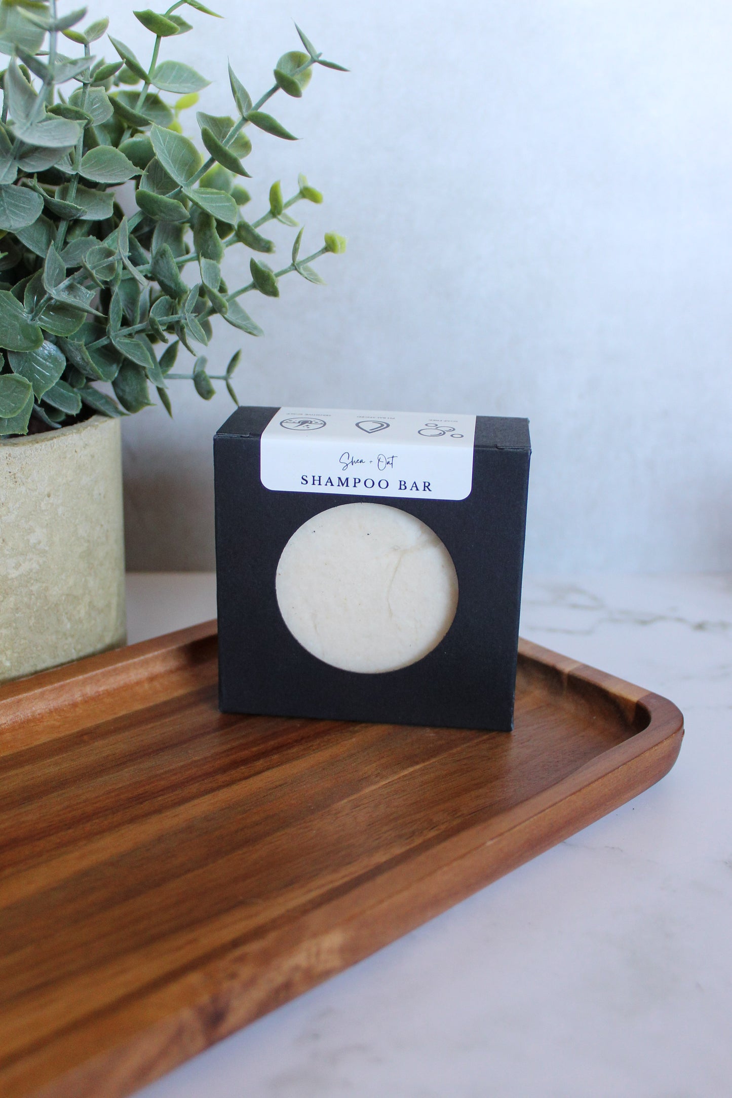 Shea + Oat Shampoo Bar | Sensitive Scalp, Unscented