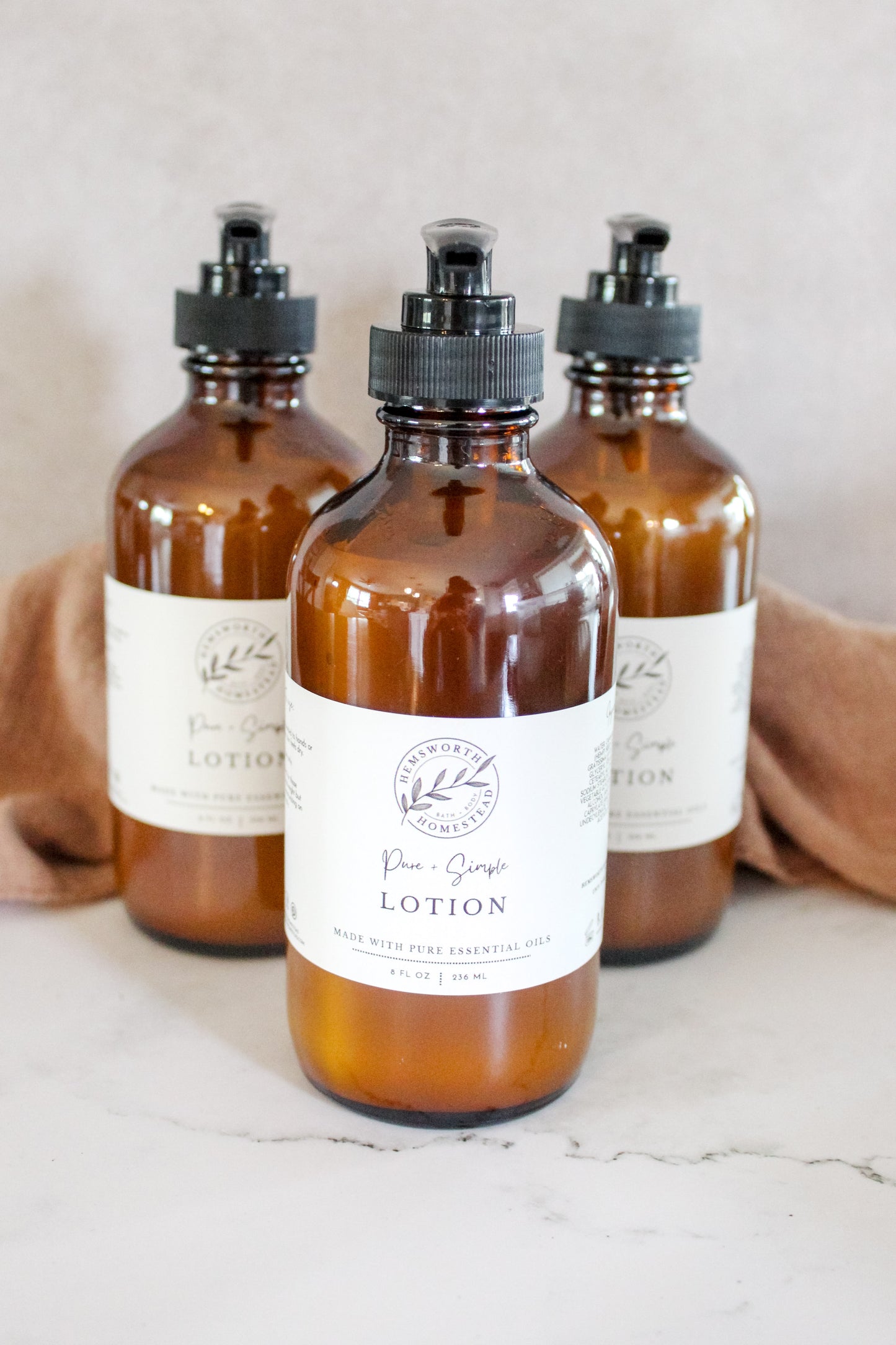 Pure + Simple Unscented Lotion