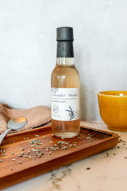 Lavender + Honey Gourmet Syrup