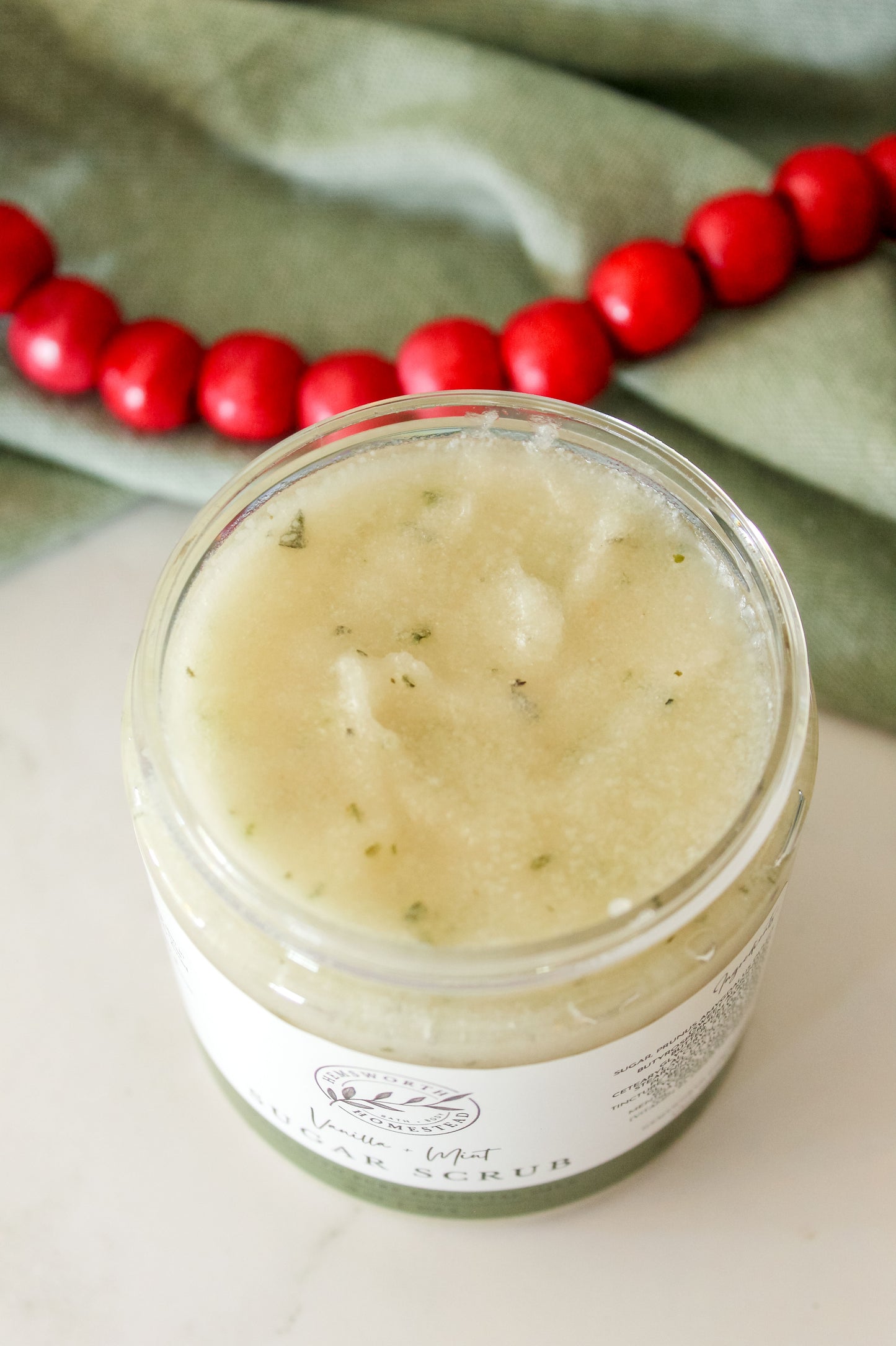 Vanilla + Mint Sugar Scrub | Seasonal