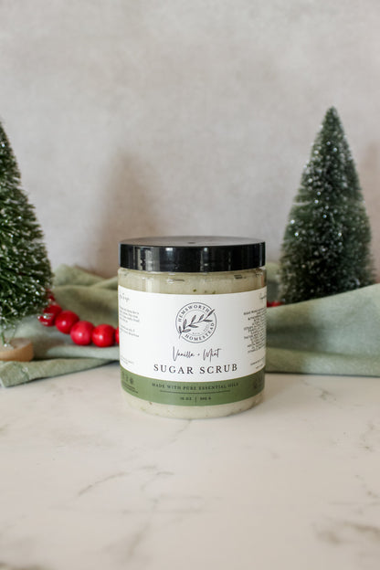 Vanilla + Mint Sugar Scrub | Seasonal