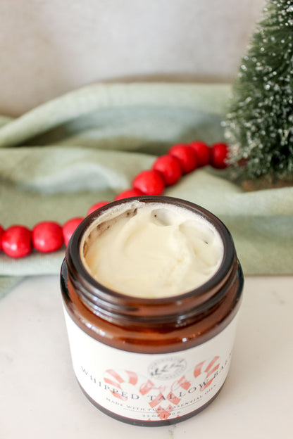 Candy Cane Whipped Tallow Balm