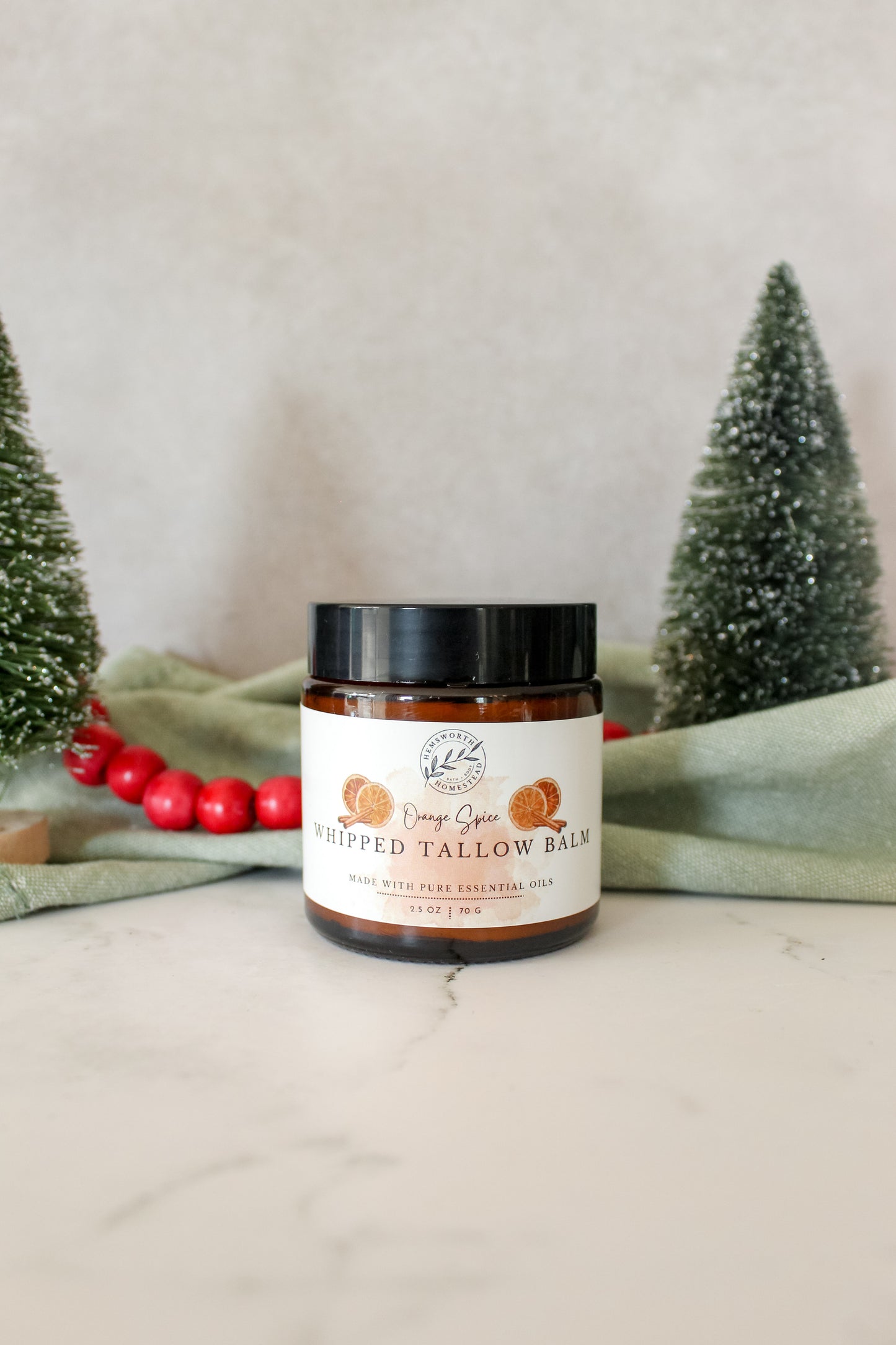 Orange Spice Whipped Tallow Balm