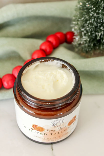 Orange Spice Whipped Tallow Balm