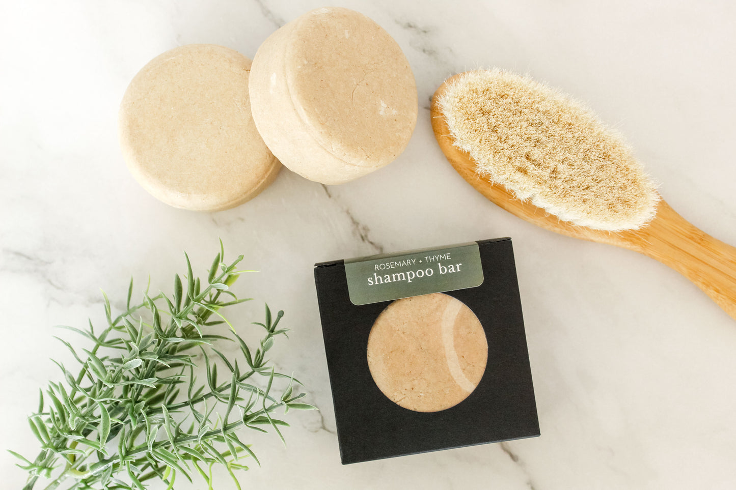 Rosemary + Thyme Shampoo Bar | Hair Growth, Soothing