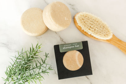 Rosemary + Thyme Shampoo Bar | Hair Growth, Soothing