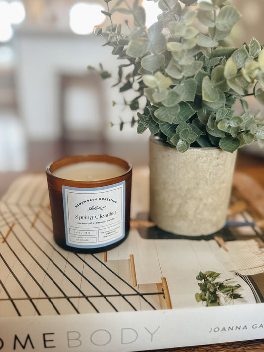Spring Cleaning Candle