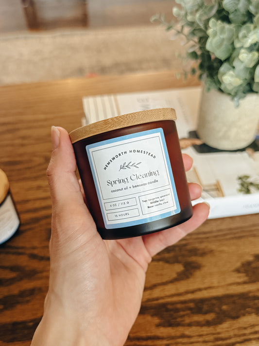 Spring Cleaning Candle