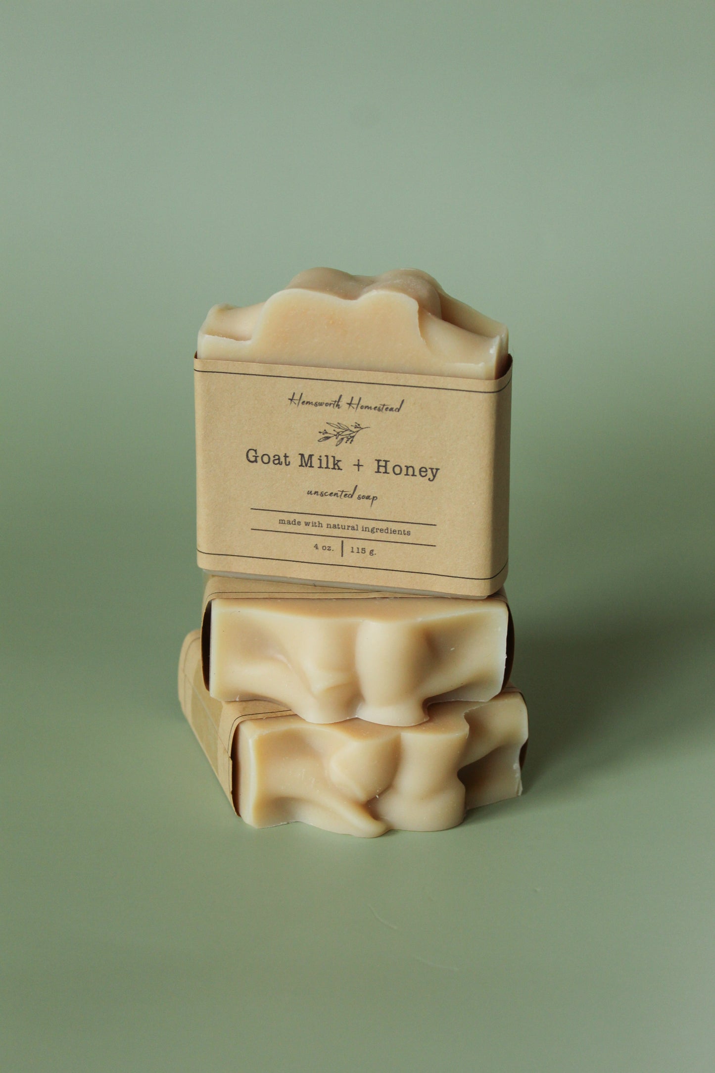 Goat Milk + Honey Bar Soap