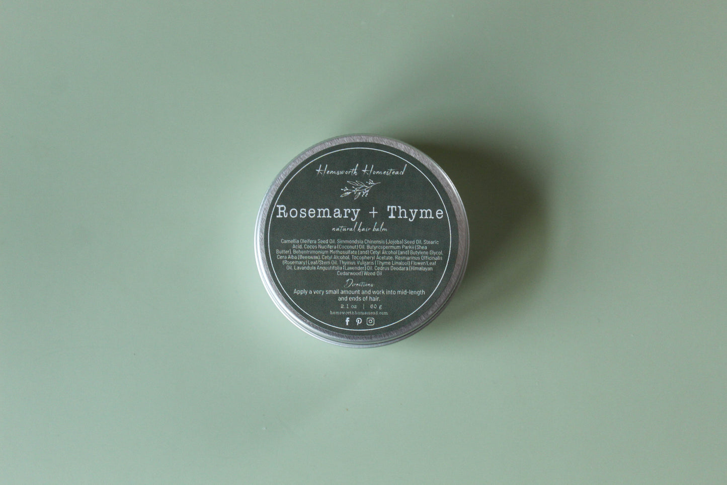 Rosemary + Thyme Hair Balm