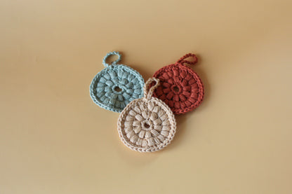 Hand Crocheted Facial Rounds