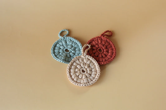 Hand Crocheted Facial Rounds