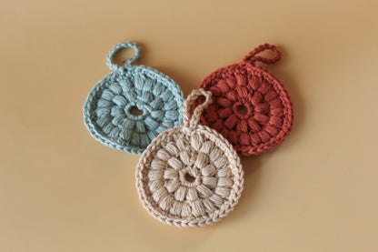 Hand Crocheted Facial Rounds