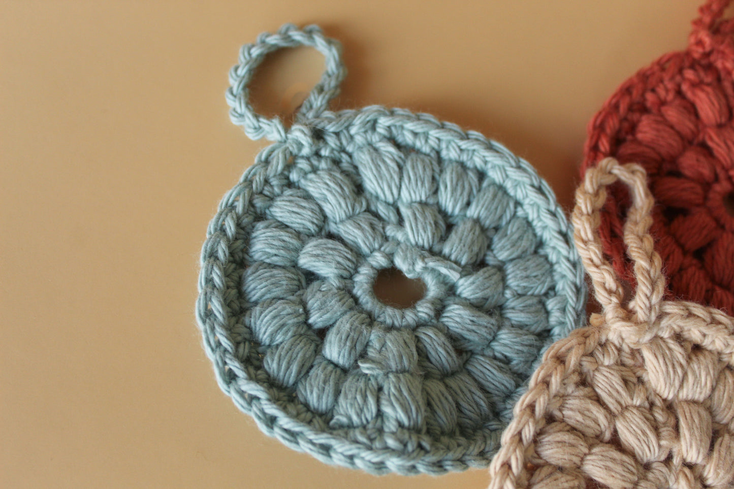 Hand Crocheted Facial Rounds