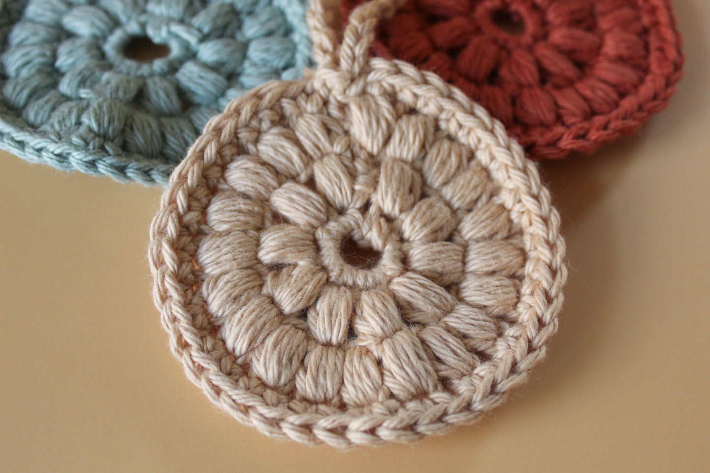 Hand Crocheted Facial Rounds