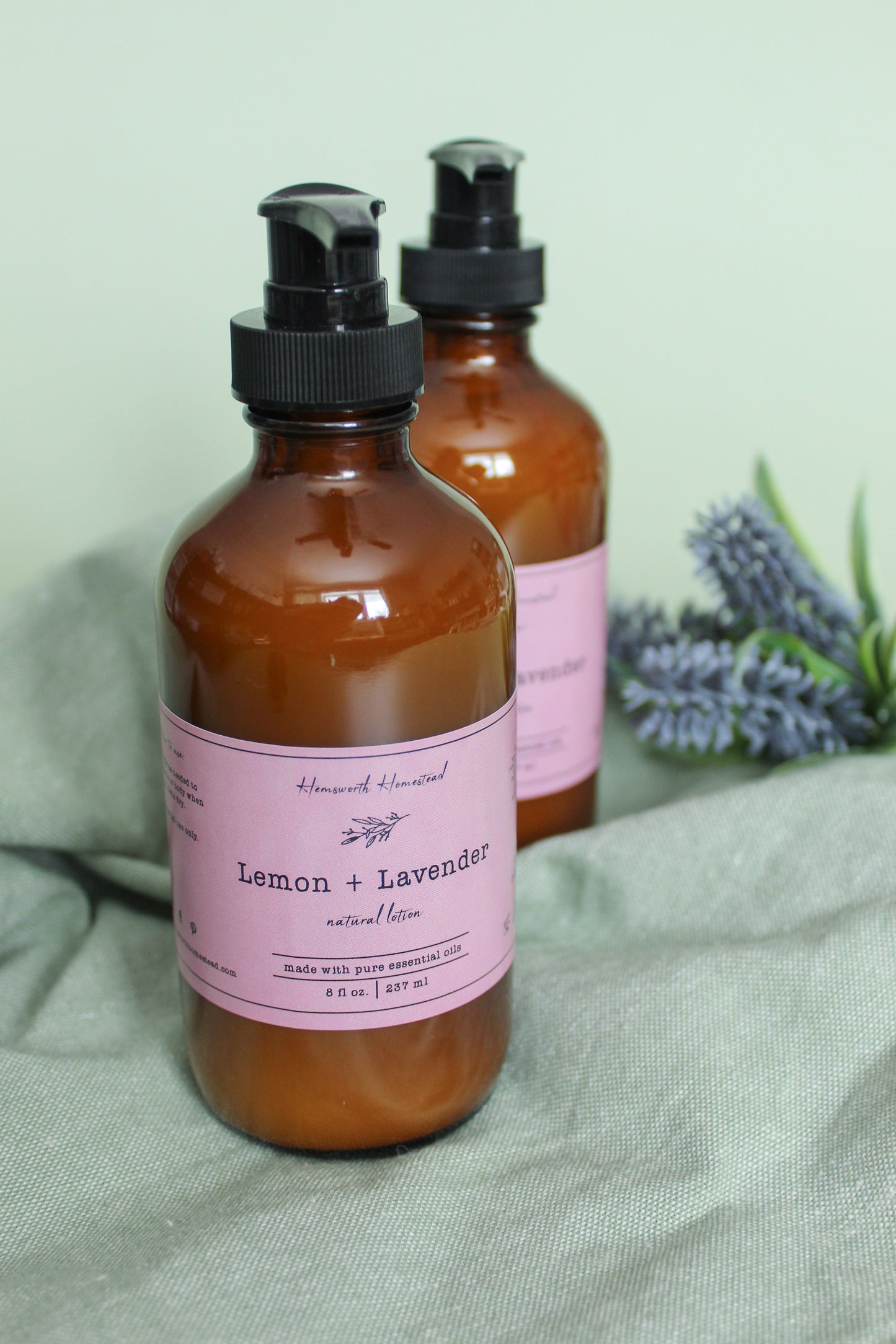 Lemon + Lavender Lotion