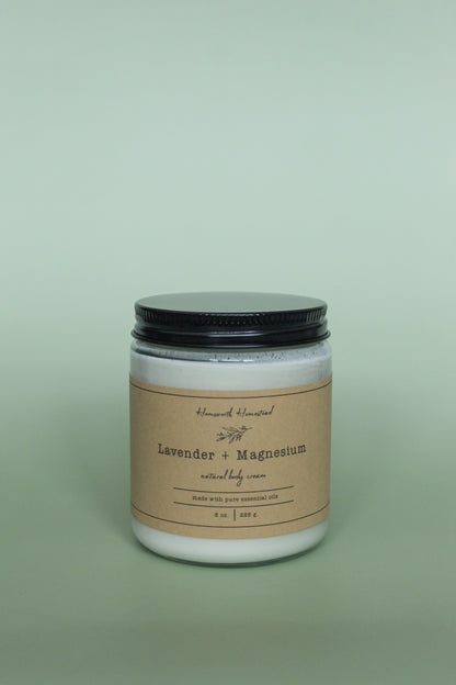 Lavender + Magnesium Body Cream