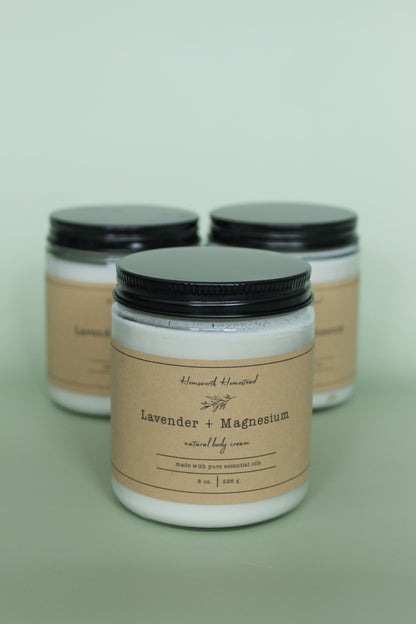 Lavender + Magnesium Body Cream