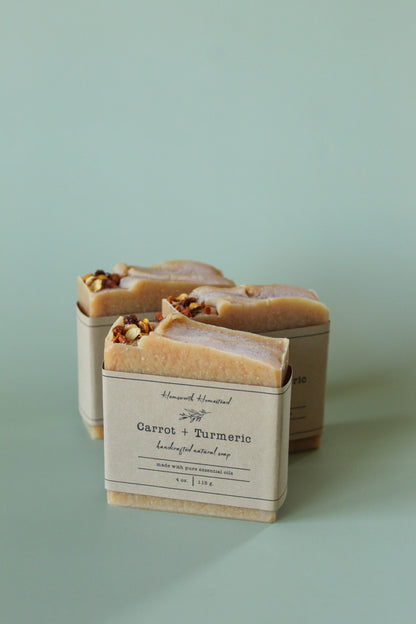 Carrot + Turmeric Bar Soap