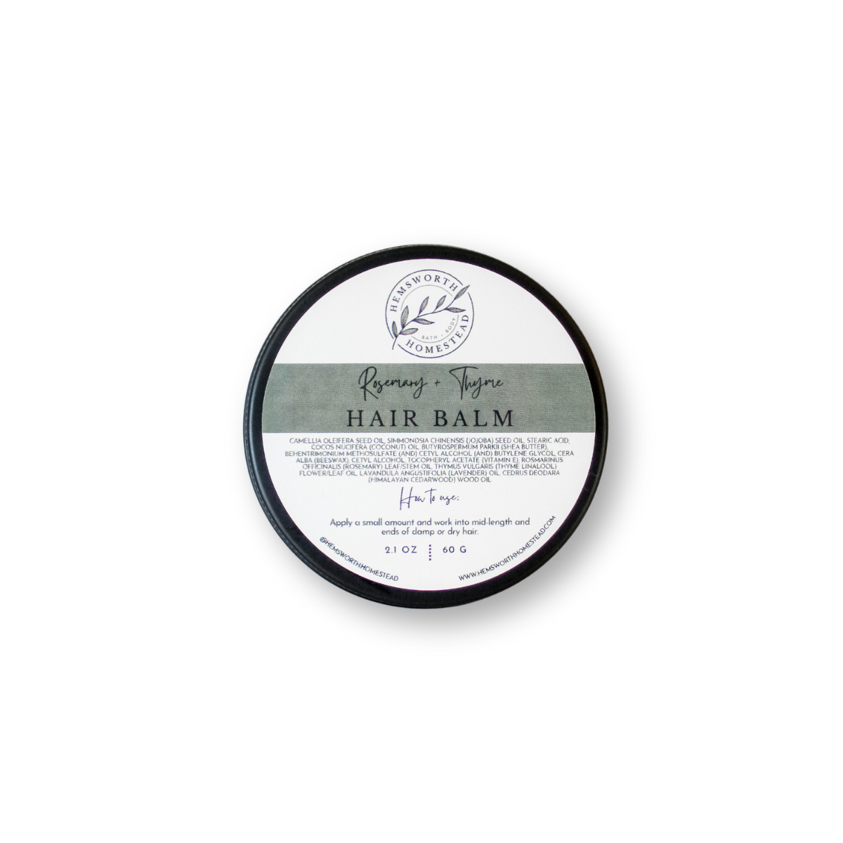 Rosemary + Thyme Hair Balm
