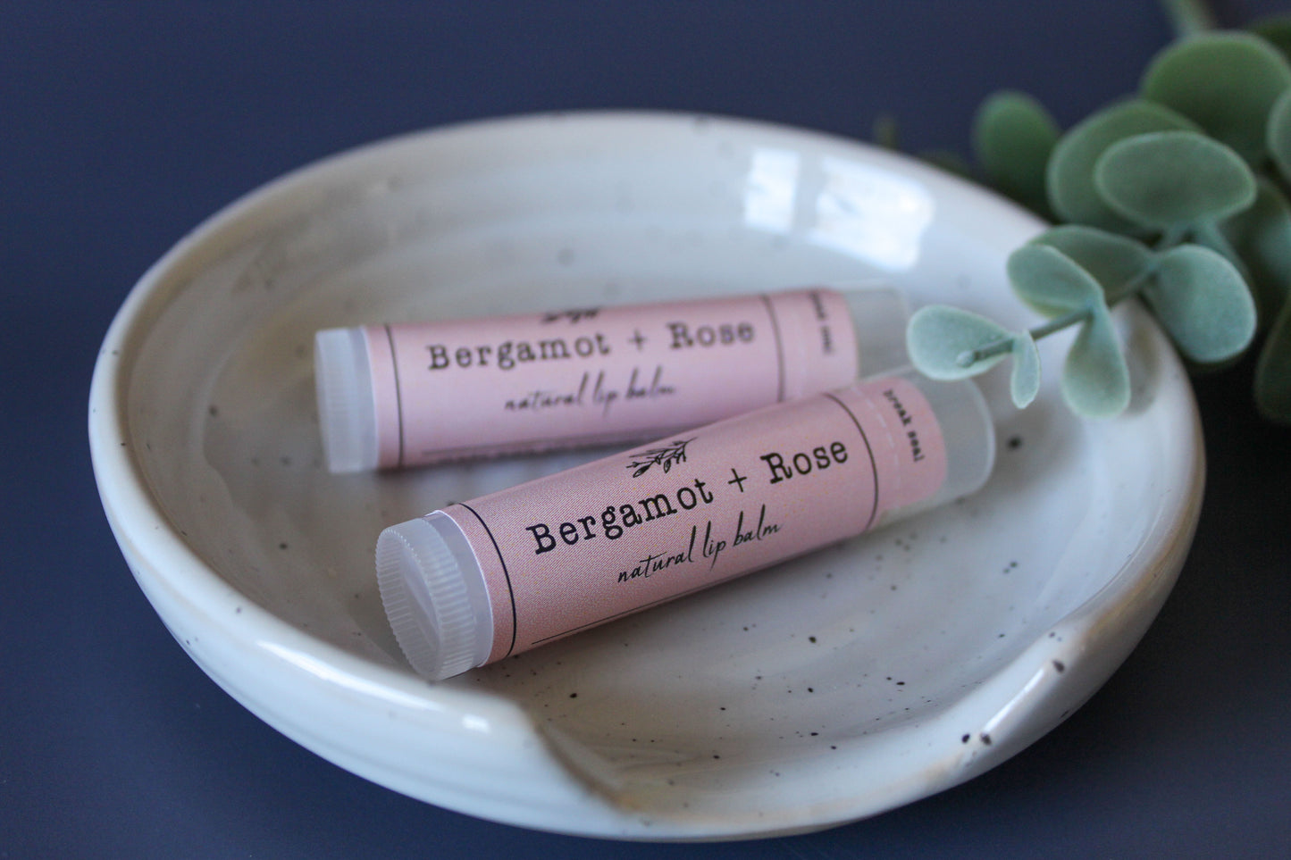 Bergamot + Rose Lip Balm