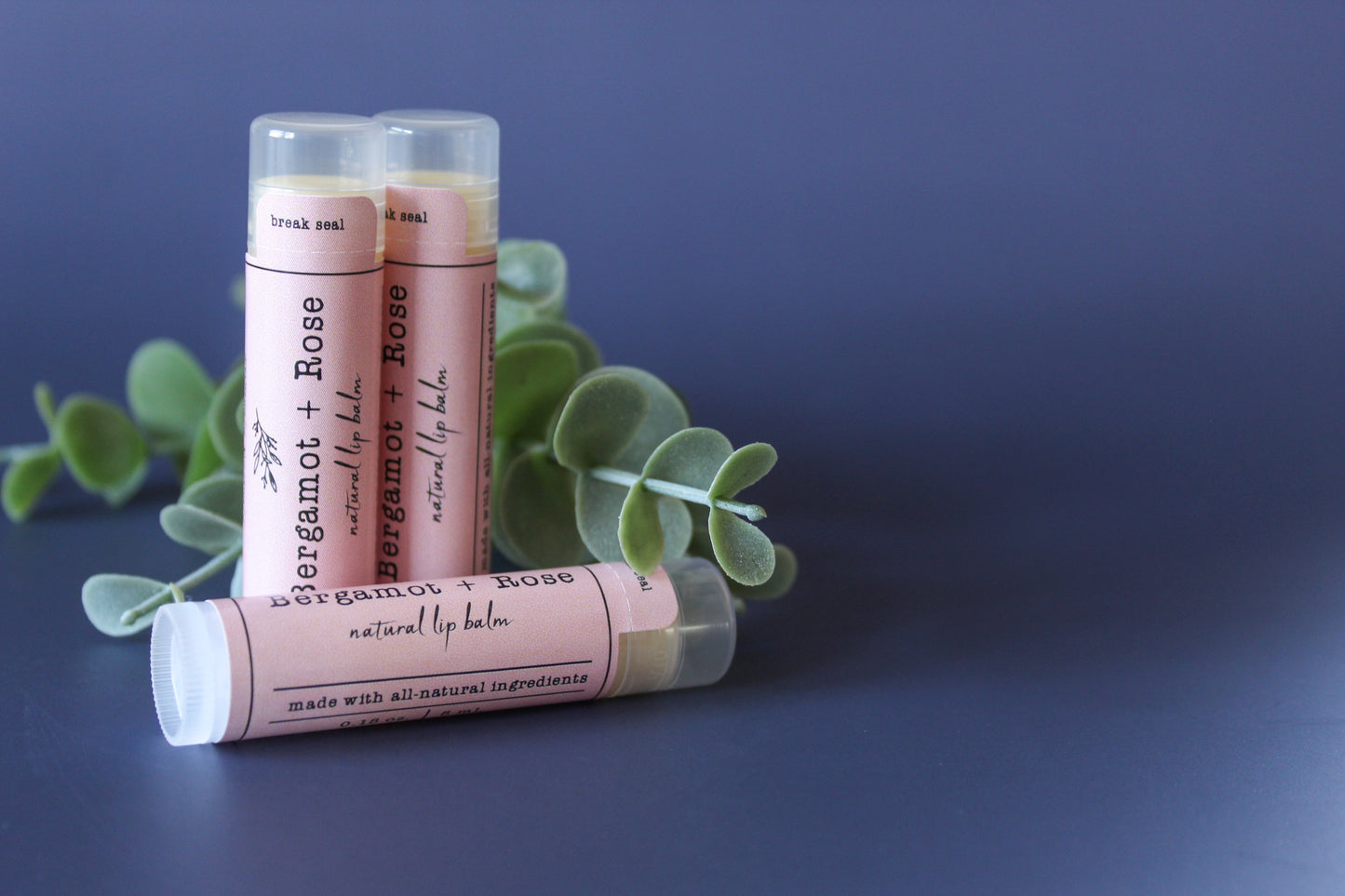 Bergamot + Rose Lip Balm