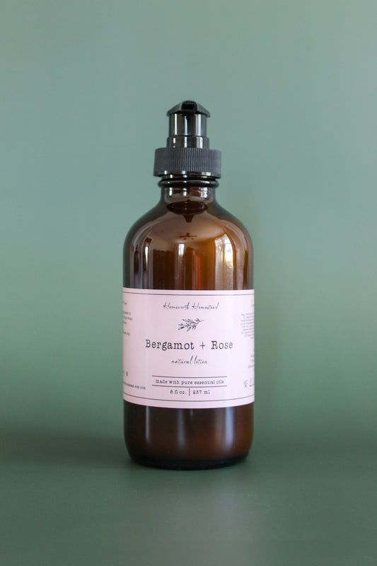 Bergamot + Rose Lotion