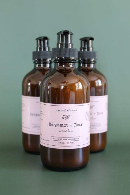 Bergamot + Rose Lotion